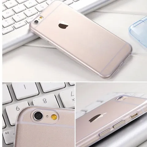 Ultra Thin Transparent Soft TPU Silicone Phone Case Clear Protective Back Cover For Smartphone Compatible Mobile Devices