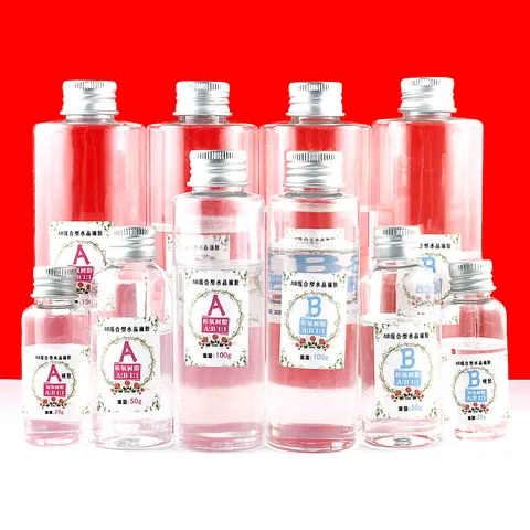 Crystal Epoxy Resin Clear AB Glue Hard Resin Formula DIY Handmade Jewelry Making Materials Craft Supplies