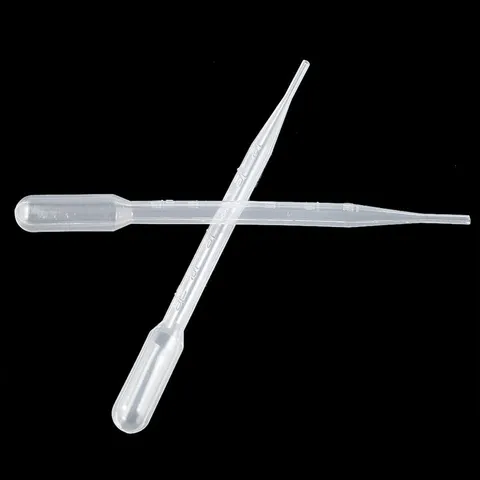 Disposable Plastic Pasteur Pipettes Graduated Liquid Transfer Droppers For Laboratory Office DIY Craft Supplies