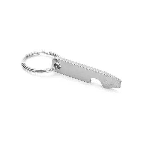Modern Minimalistisch Edelstahl Schlüsselanhänger Flaschenöffner Metallisch Poliert Multi-Tool Schlüsselring Anhänger Geschenk Für Tägliche Party