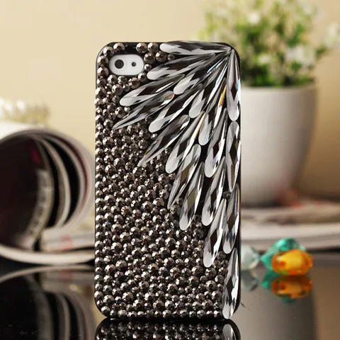 Bunte Glas Kristall Flache Tropfen Strass DIY Handyhülle Material Zubehör Dekorative Handwerk Edelsteine