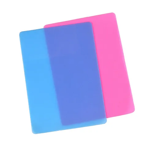 Multifunctionele Siliconen Mat Voor UV Hars Ambacht DIY Werkbank Antislip Waterdichte Bureau Beschermingsmat Roze Blauw