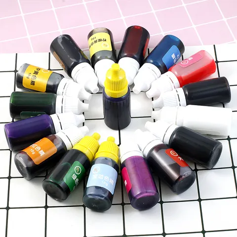 Oily Epoxy Resin Color Essence UV Drip Glue Liquid Pigment High Concentration DIY Crystal Craft Dyeing Agent