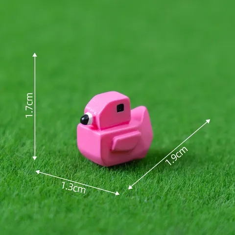 Miniatur Harz Tierfigur Mikrolandschaft Süß Cartoon Flamingo Elefant Frosch Kaninchen Panda Schnecke Dekor Handwerk Ornament