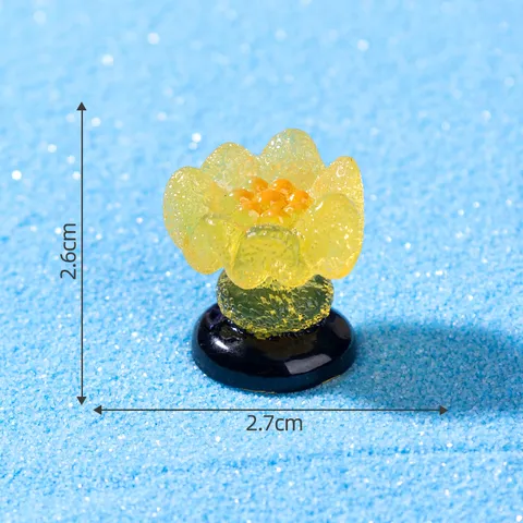 Coral de Resina Luminoso Figura Miniatura Paisajismo de Pecera Accesorio Decorativo DIY Pequeño Adorno