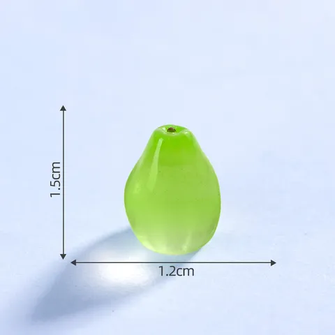 Luminous Resin Mini Fruit Miniature Figurines Glow in The Dark Cute Cartoon DIY Accessories For Micro Landscape Home Decor