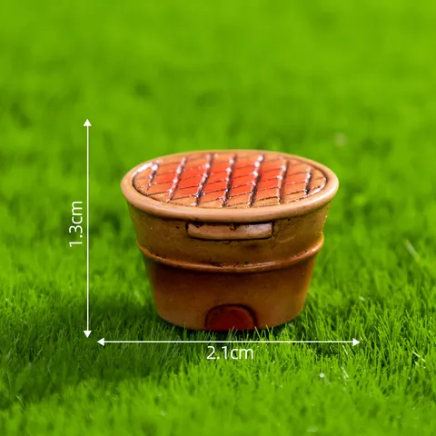 Mini Resin Panda Miniature Figurines Cute Animals Tea Stove Ornaments DIY Micro Landscape Desktop Decoration Accessories