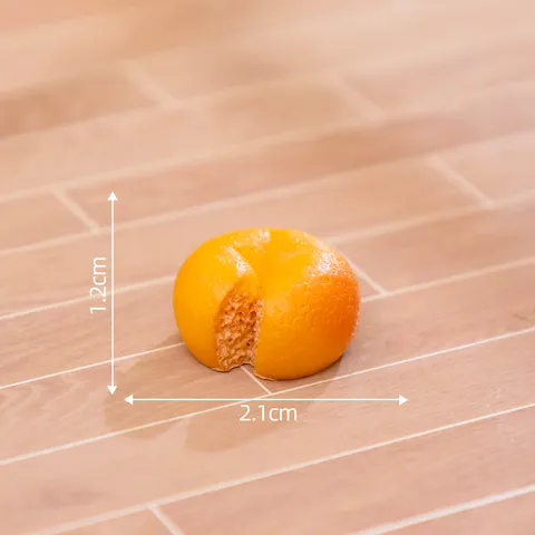 Miniature Simulation Food Bread Cake Resin Ornaments Cute Cartoon Style Micro Landscape DIY Accessories Home Desk Decor