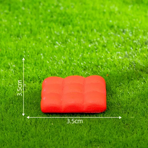 Mignon Petit Ours Brun Camping Résine Figurine Micro Paysage DIY Jardin Bureau Ornement Artisanat Miniature