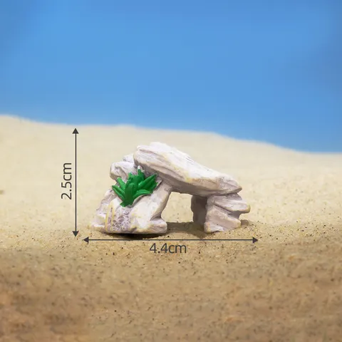 Simulation Ocean Animal Resin Ornament Mini Whale Skull Rockery Aquarium Fish Tank Landscaping Miniature DIY Crafts Accessories Home Desktop Decor