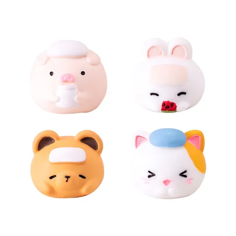 Miniatures Figurines D'Animaux En Resine Pour Decoration De Maison De Poupee DIY Et Accessoires De Micro Paysage