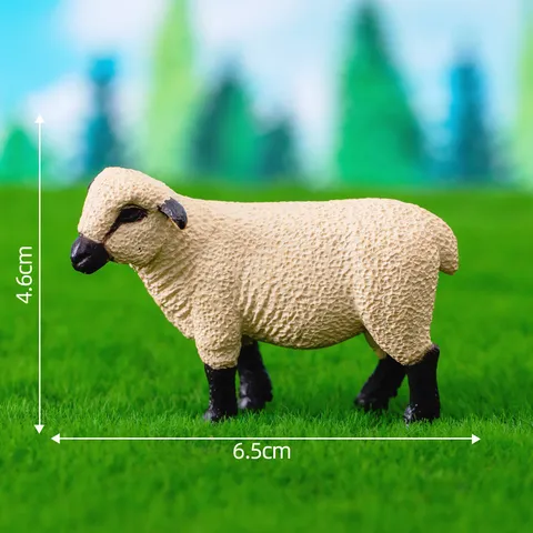 Miniatur Bauernhof Tier Figur PVC Handwerk Garten Dekor Zubehör