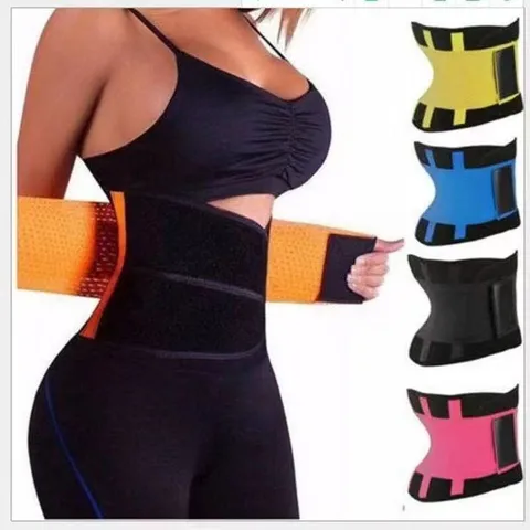 Cintura da Ginnastica Sportiva da Donna Traspirante in Poliestere Guaina Addominale Recupero Postpartum Modellatore Fitness Fascia