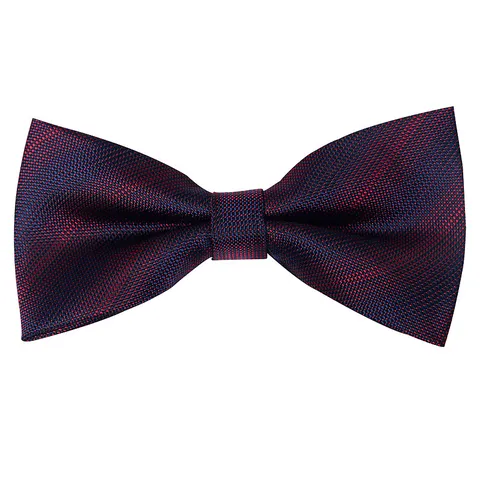 Men Jacquard Bow Tie Business Wedding Party Polyester Silk Pre-Tied Bowtie Trendy Fashion Suit Neckwear Accessory