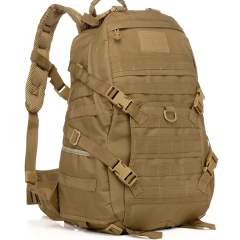 Multifunctional Tactical Backpack Oxford Cloth Waterproof Assault Rucksack For Outdoor Hiking Camping Unisex