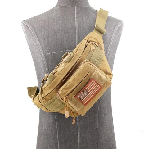 Taktische Gürteltasche Oxford-Gewebe Multifunktion Tasche Outdoor Sport Reisen Brusttasche Für Damen Und Herren