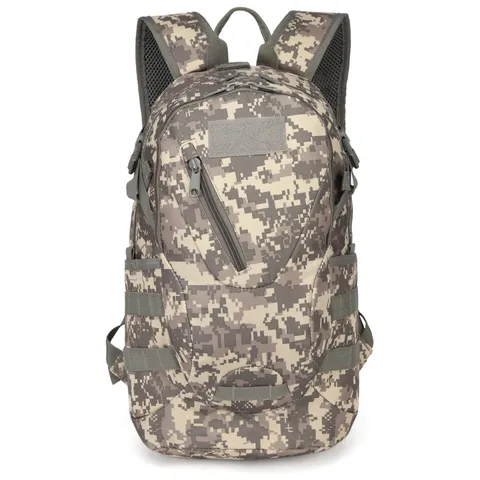 Tactical Backpack Outdoor Travel Cycling Bag Multi Pocket Wear Resistant Oxford Fabric Waterproof Sports Rucksack
