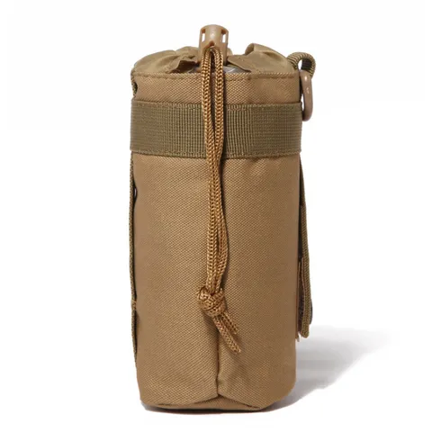 Tactical Water Bottle Pouch Oxford Cloth Outdoor Hiking Waist Bag Multifunctional Military Molle Water Cup Holder Pocket