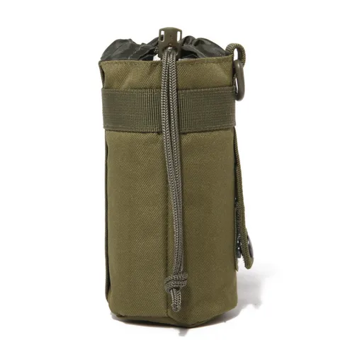 Tactical Water Bottle Pouch Oxford Cloth Outdoor Hiking Waist Bag Multifunctional Military Molle Water Cup Holder Pocket