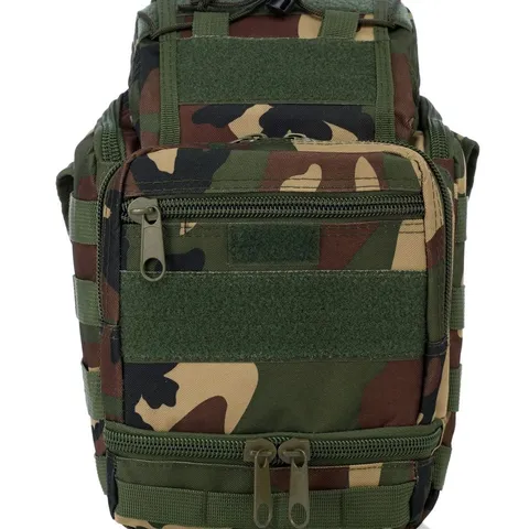 Heren Tactische Schoudertas Buitenshuis Waterdichte Multifunctionele Camouflage Sling Tas Urban Tactisch Fietsen Schoudertas