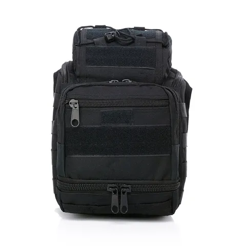 Heren Tactische Schoudertas Buitenshuis Waterdichte Multifunctionele Camouflage Sling Tas Urban Tactisch Fietsen Schoudertas