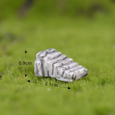 Miniatur Harz Chinesische Stufen Retro Mikro Landschaft Treppe Ornamente Garten Topf Dekoration Handwerk Für Sukkulenten Moos DIY Zubehör