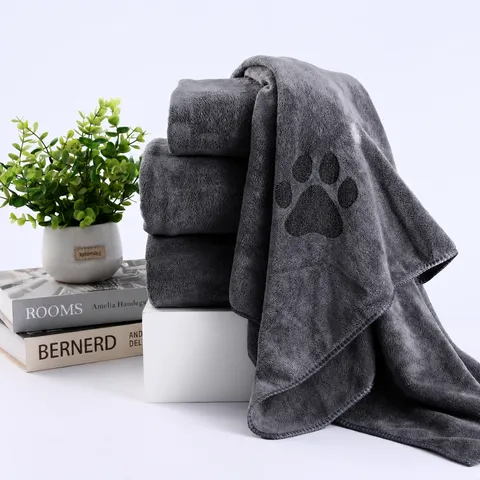 Huisdier Baddoek Microvezel Absorberend Sneldrogend Hond Kat Baddoek Verdikte Zachte Huisdier Reiniging Baddoek