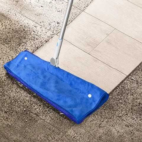 Paño de Limpieza de Microfibra Para Escoba Mágica Doble Capa Limpiador de Agua Funda de Fregona Paños de Suelo