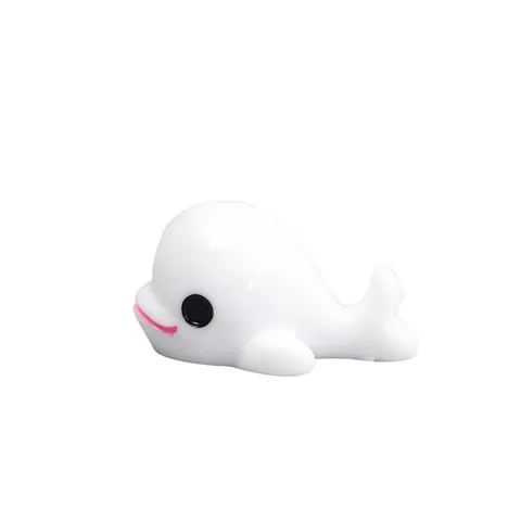 Grande Figurine de Dauphin en Résine Micro Paysage Eco Bouteille DIY Accessoires Mignon Cartoon Animal Bureau Décor Miniature