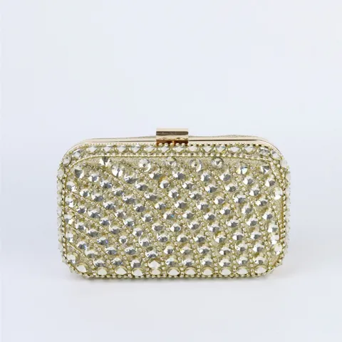 Luxus Strass Abendtasche Für Damen Glitzernde Kristall Clutch Handtasche Elegante Party Abschlussball Hochzeit Metallrahmen
