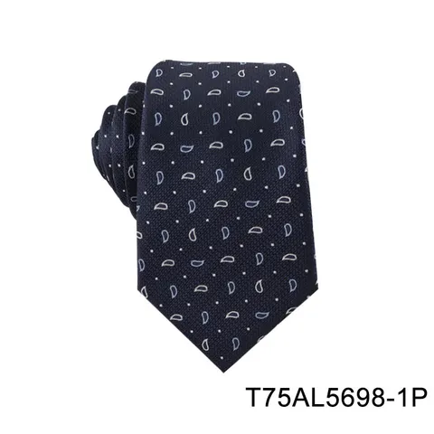 Heren Zakelijk Formele Jacquard Stropdas Klassiek Geometrisch Patroon Polyester Das Voor Professioneel Werk Kantoor