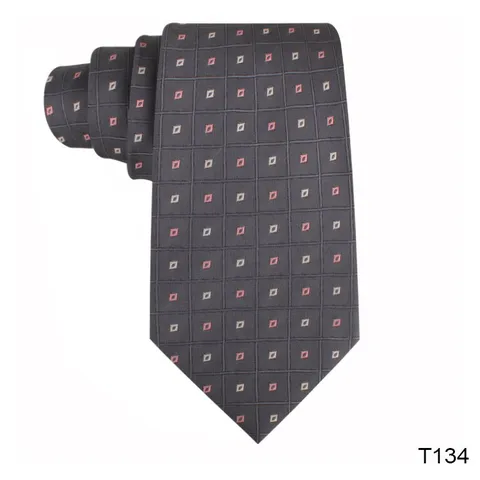 Heren Casual Gestreepte Jacquard Stropdas Polyester Zijde Zakelijk Huwelijk Formele Stropdas Mode Pak Halsbekleding