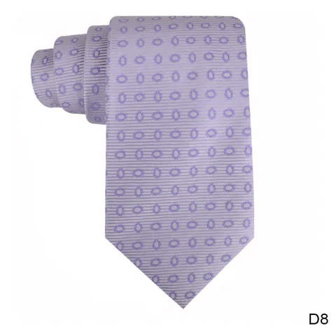 Heren Casual Gestreepte Jacquard Stropdas Polyester Zijde Zakelijk Huwelijk Formele Stropdas Mode Pak Halsbekleding