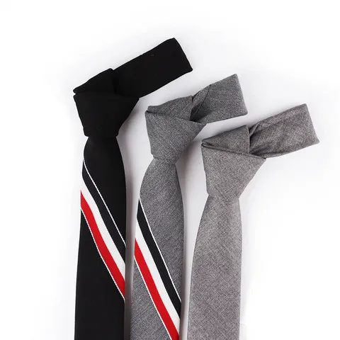 Heren Zakelijk Formeel Jacquard Polyester Stropdas Klassiek Geometrisch Streep Stropdas Bruiloft Feest Pak Halsbekleding