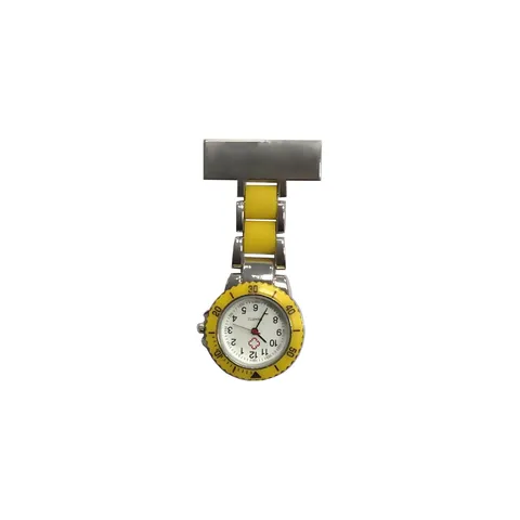 Women Quartz Nurse Watch Alloy Resin Pendant Lapel Brooch Watch Fashion Nurse Pocket Watch
