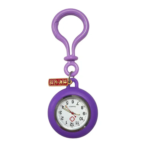 Orologio da Tasca al Quarzo in Plastica Orologio da Infermiera Luminoso Portatile Esame Studenti