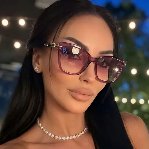 Fashion Cat Eye Sunglasses For Women Trendy UV400 Sun Glasses Chic Outdoor Driving Eyewear