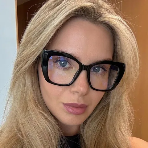 Gafas De Lectura Cuadradas Extragrandes Con Bloqueo De Luz Azul Montura De Gafas De Moda Para Hombre Y Mujer Marco De PC Lente De AC