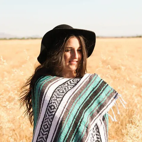Mexican Geometric Blanket Striped Woven Tapestry Tassel Picnic Mat Beach Throw Blanket Ethnic Style Multipurpose Home Decor