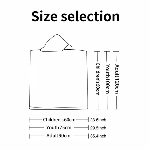 Unisex Hooded Beach Towel Quick Drying Bathrobe Striped Tassel Surf Poncho Swimwear Cover Up Swim Pool Bath Robe