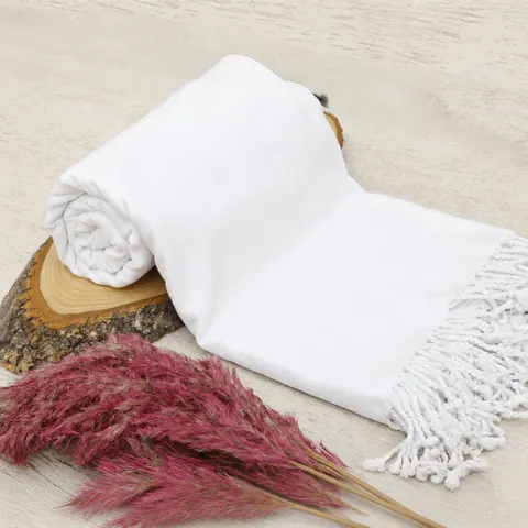 Turkish Beach Towel Quick Dry Woven Jacquard Fringe Bath Towel Lightweight Travel Yoga Mat Blanket For Women Men