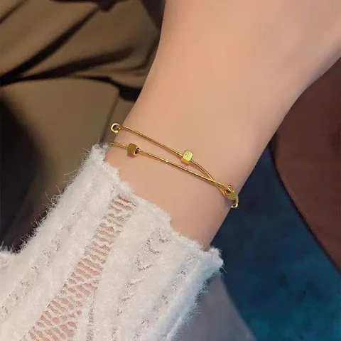 Bohemian Zinc Alloy Rhinestone Heart Star Moon Evil Eye Bracelet Anklet Set For Women Fashion Jewelry Light Luxury Adjustable Chain