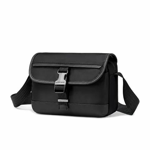 Heren Waterdichte Nylon Crossbody Tas Meerdere Zakken Casual Schoudertas Stedelijk Minimalistisch Sling Bag Dagelijks Woon-werkverkeer