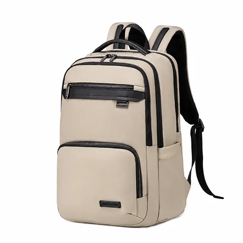 Heren Zakelijke Laptop Rugzak Waterdicht Grote Capaciteit Casual Reizen School Boekentas Duurzaam Nylon Rugzak