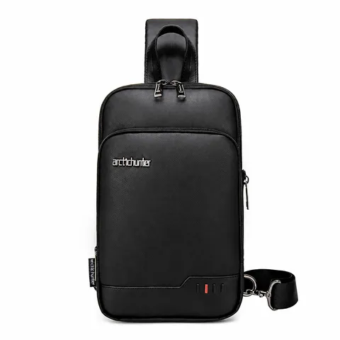 Heren Multifunctionele Borsttas Waterdicht Grote Capaciteit Crossbody Tas Zakelijk Woon-Werk Enkele Schoudertas