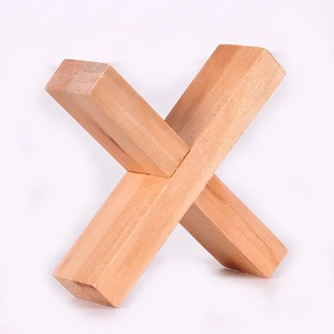 Traditionelles Holz Kongming Schloss Luban Schloss Puzzlespiel Klassisches Ineinandergreifendes Denksportaufgabe Puzzlespielzeug Für Erwachsene