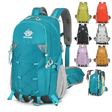 Zaino da Trekking all'Aperto di Grande Capacità Nylon Idrorepellente Borsa Sportiva per Campeggio Viaggi Escursionismo Zaino Traspirante Leggero