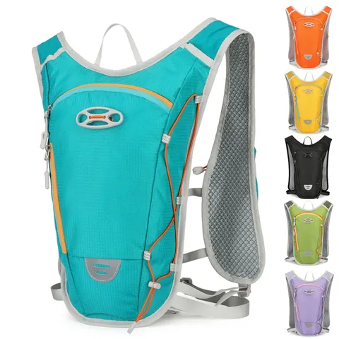 Lightweight Outdoor Sport Backpack Breathable Waterproof Cycling Running Hydration Vest Pack For Men Women Hiking Daypack