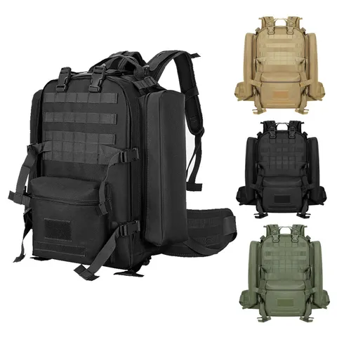 Outdoor Wanderrucksack Große Kapazität Oxford Gewebe Multifunktionaler Taktischer Rucksack Für Reisen Sport Camping Unisex Rucksack