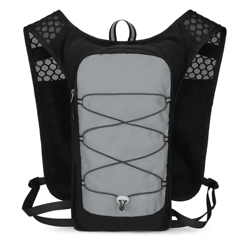 Lightweight Nylon Cycling Backpack For Men Women Outdoor Hiking Sports Hydration Bag Breathable Reflective Running Vest Pack